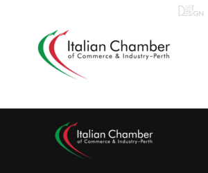 Logo Design by Dot Design 3 for Italian Chamber of Commerce and Industry Perth Inc. | Design: #24489430