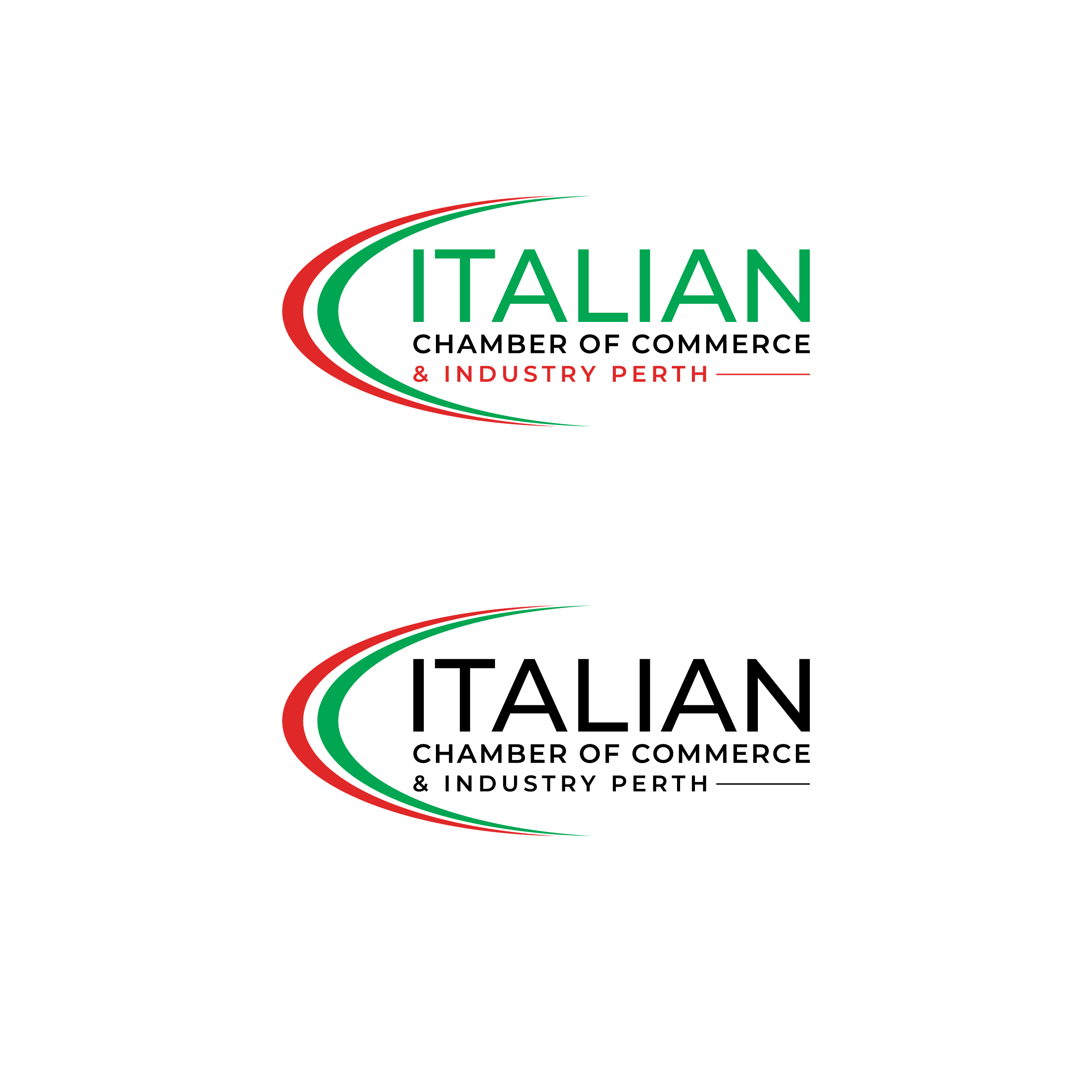 Logo Design by Cretovi for Italian Chamber of Commerce and Industry Perth Inc. | Design #24374485