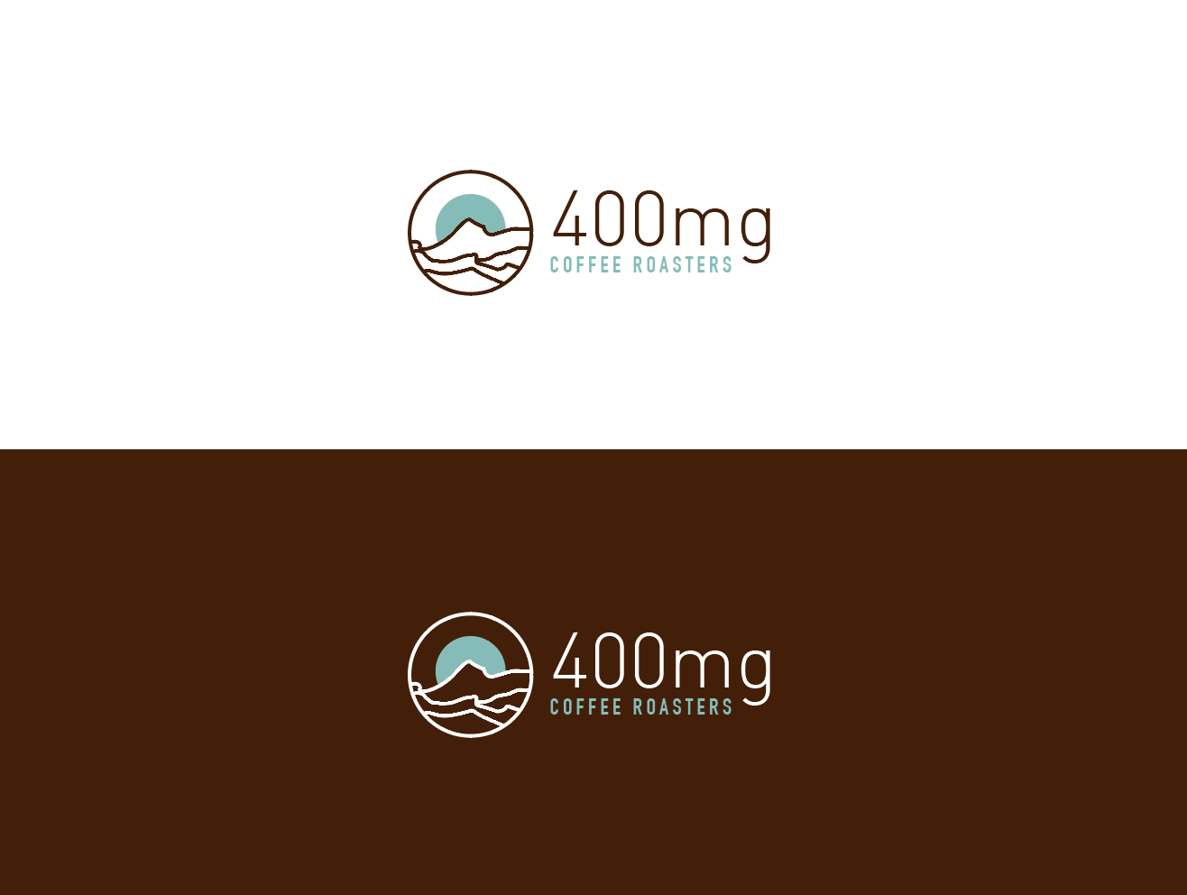 Logo Design by wonderland for 400mg coffee roasters | Design #24386117