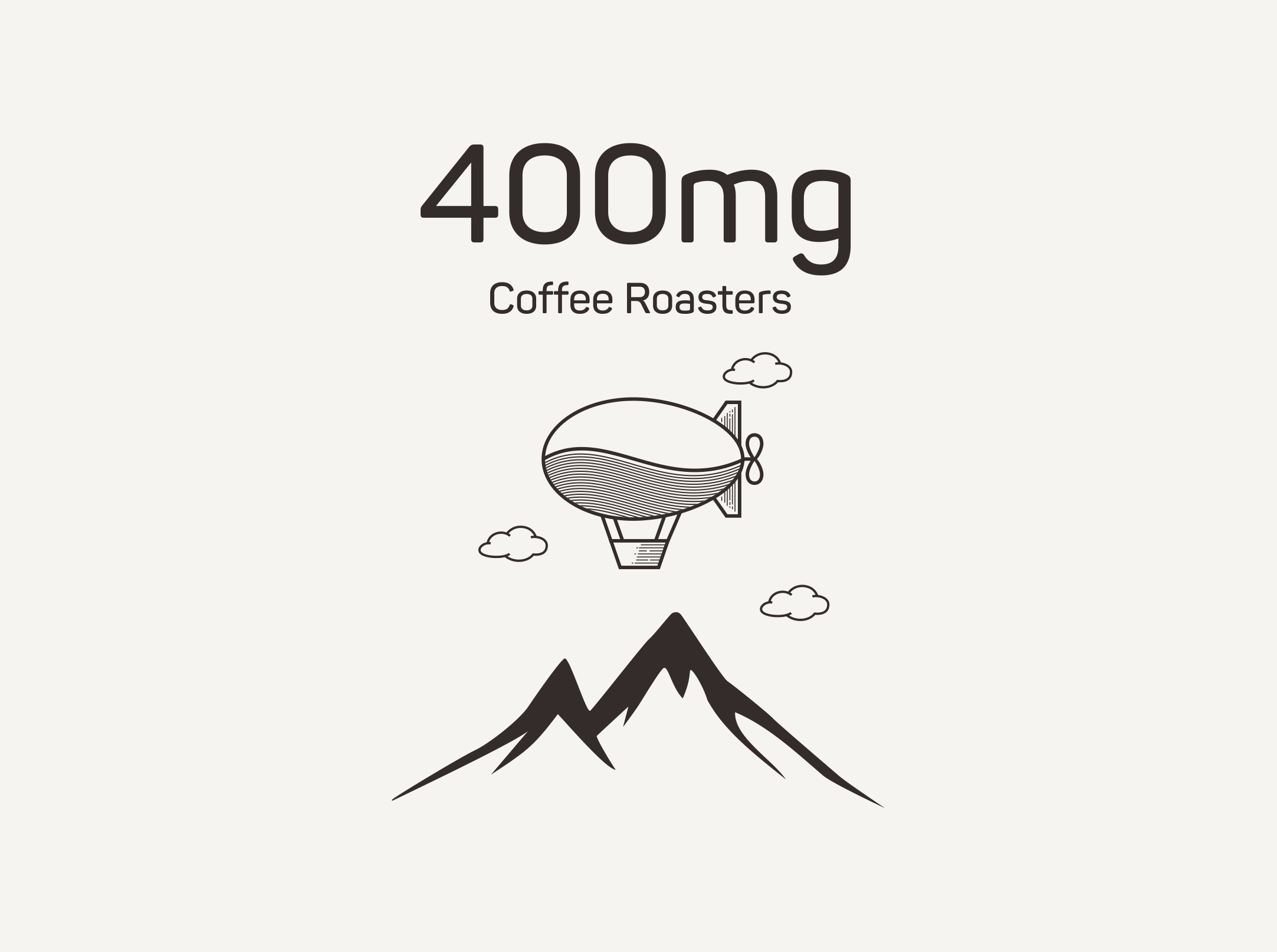 Logo Design by Pak We Designs for 400mg coffee roasters | Design #24387521