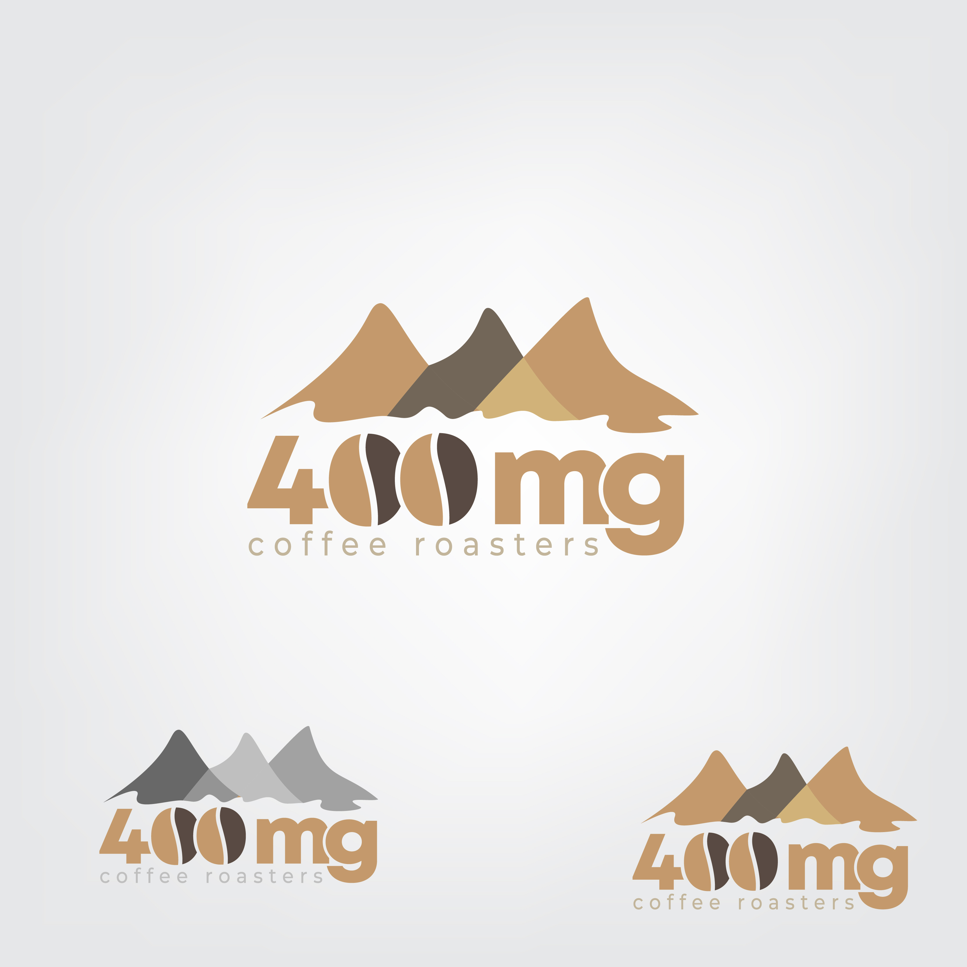 Logo Design by Naseeb for 400mg coffee roasters | Design #24402666