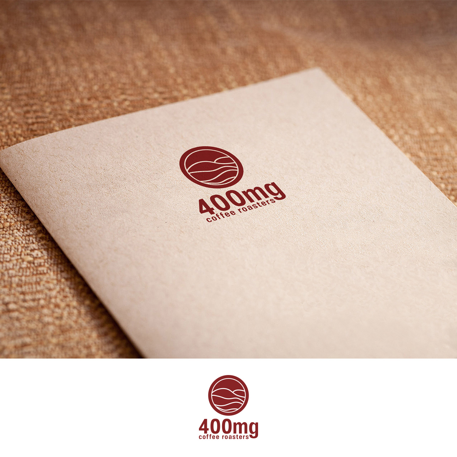 Logo Design by DesignDUO for 400mg coffee roasters | Design #24405754