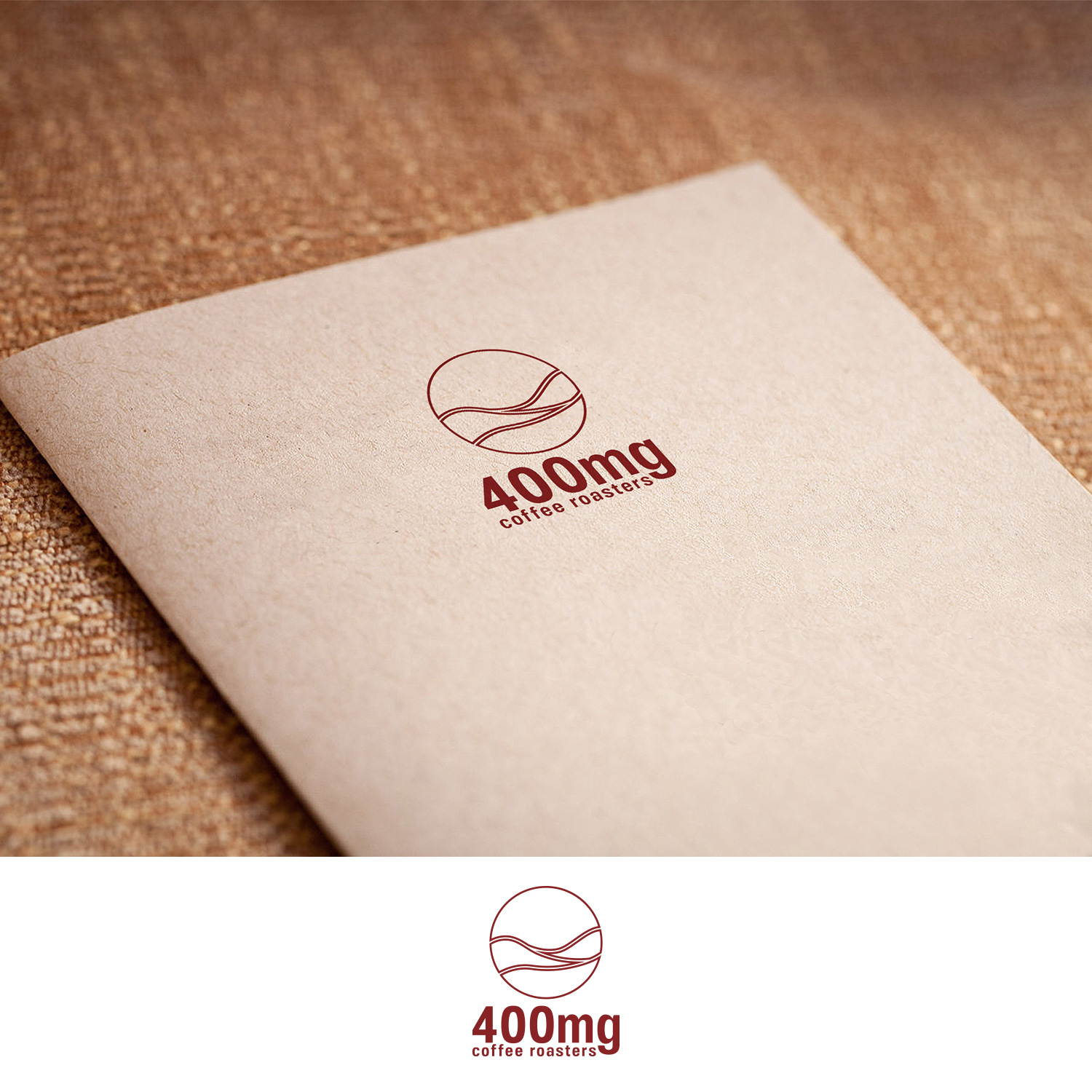 Logo Design by DesignDUO for 400mg coffee roasters | Design #24405755