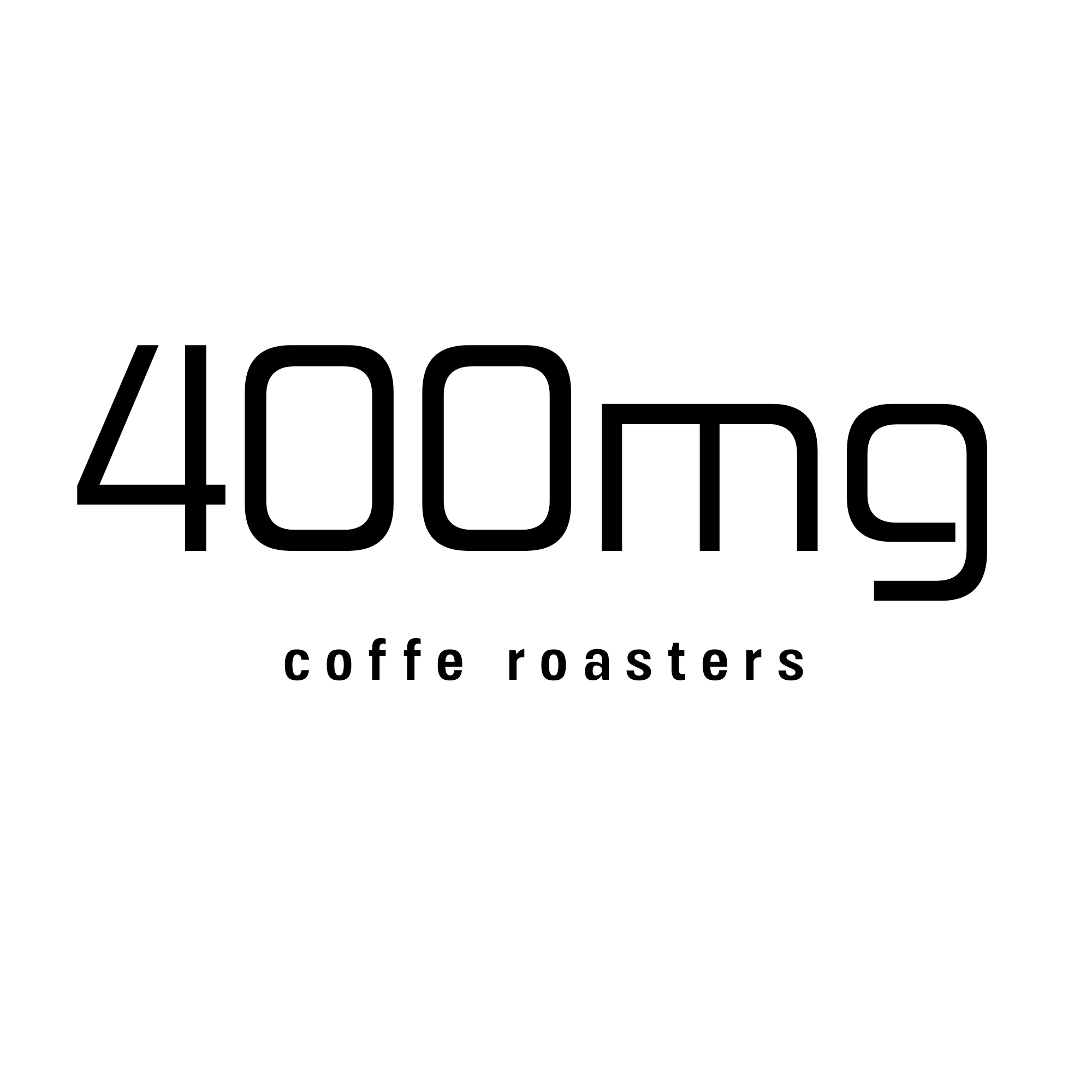 Diseño de Logo por Ananta Gilang para 400mg coffee roasters | Diseño #24431244