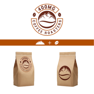 Logo-Design von aditya msf54 für 400mg coffee roasters | Design: #24415030
