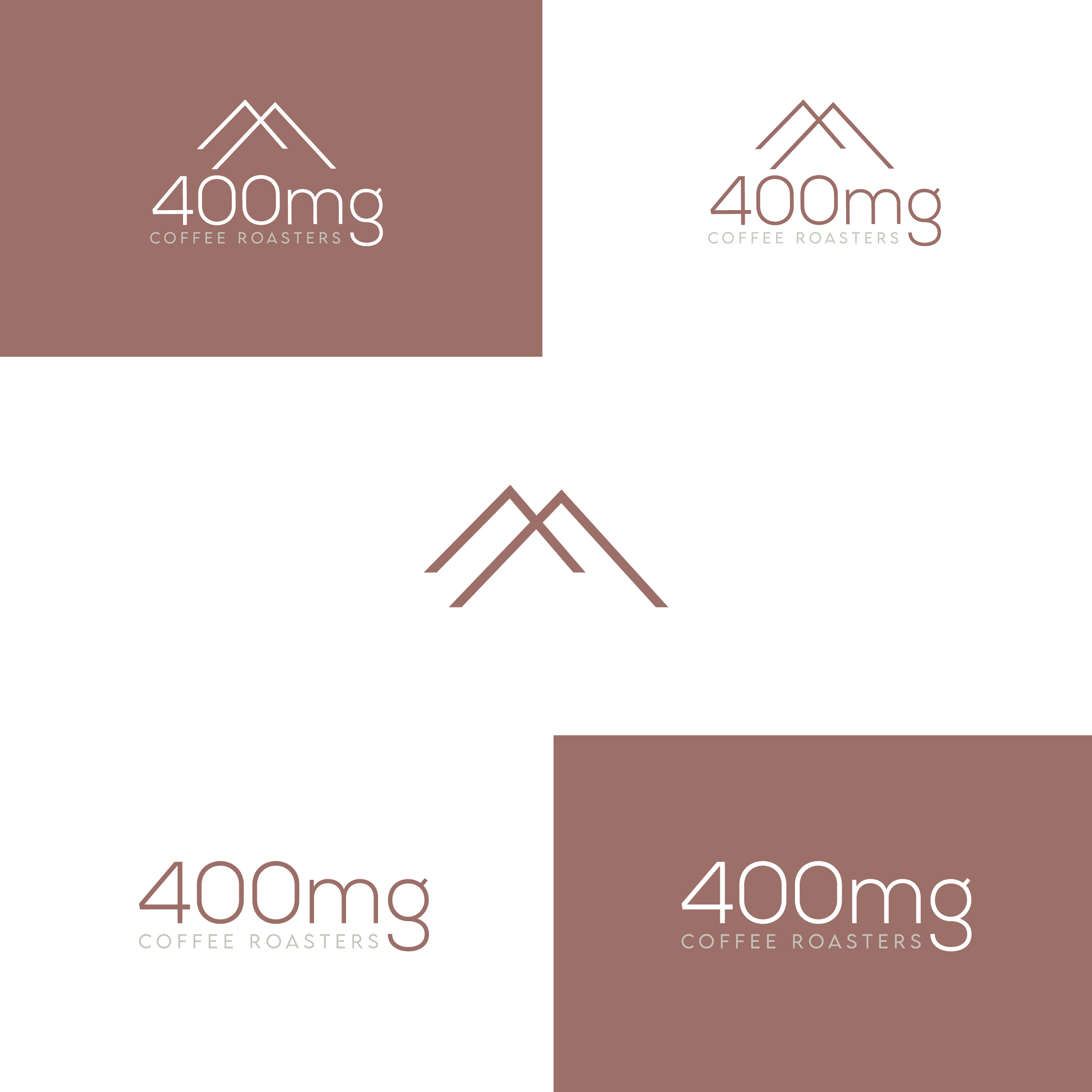 Diseño de Logo por Cretovi para 400mg coffee roasters | Diseño #24382085