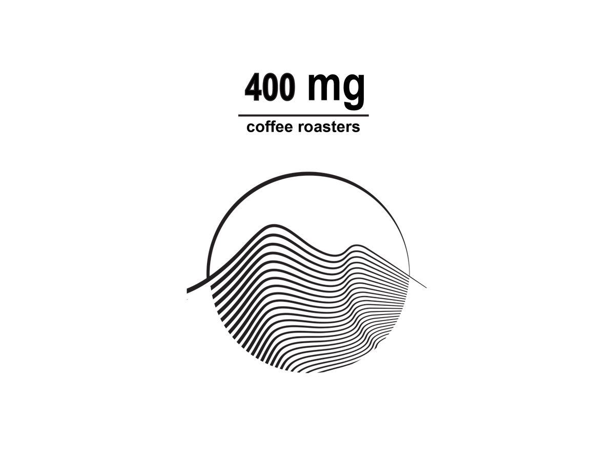 Logo Design by Zedteam designs for 400mg coffee roasters | Design #24402456