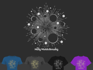 Brewery t-shirts - science themed