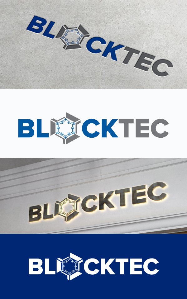 Logo Design by decorusads for blocktec Stefan Brandner | Design #24389052