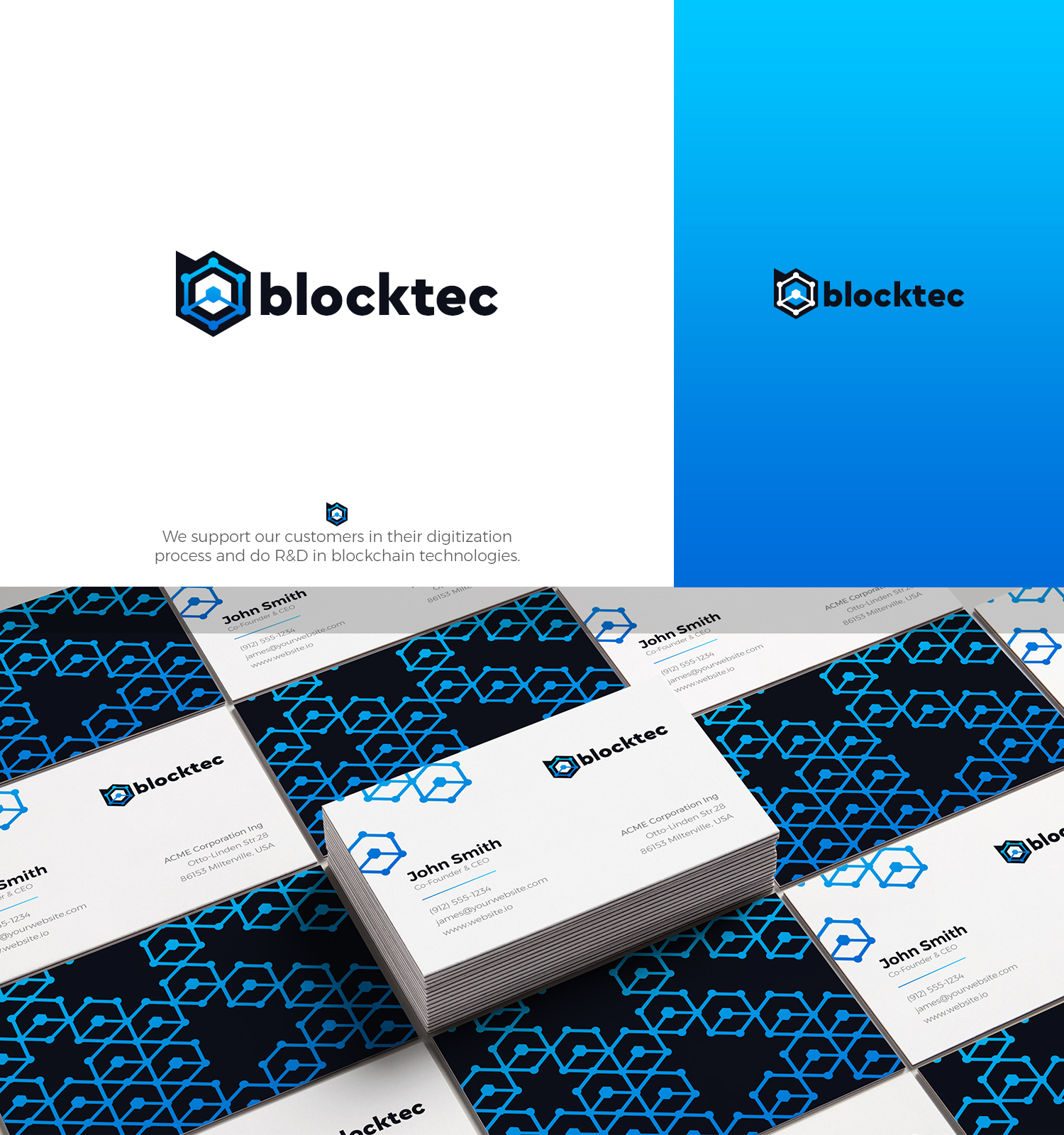 Logo Design by JohnM. for blocktec Stefan Brandner | Design #24374526