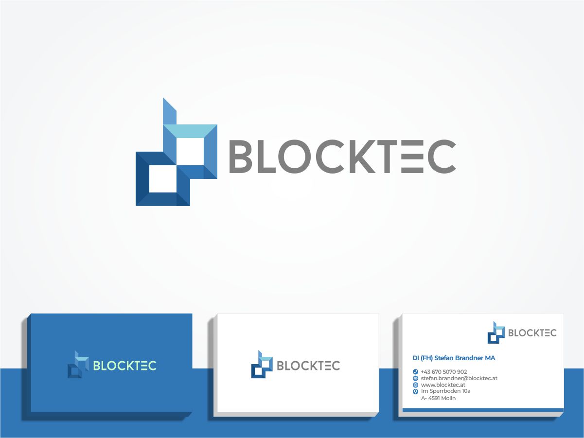 Logo Design by Robby SC for blocktec Stefan Brandner | Design #24376686