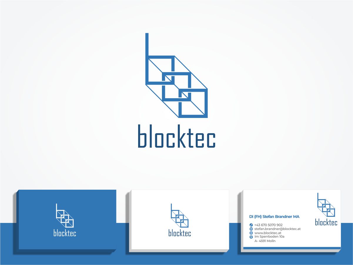 Logo Design by Robby SC for blocktec Stefan Brandner | Design #24383971