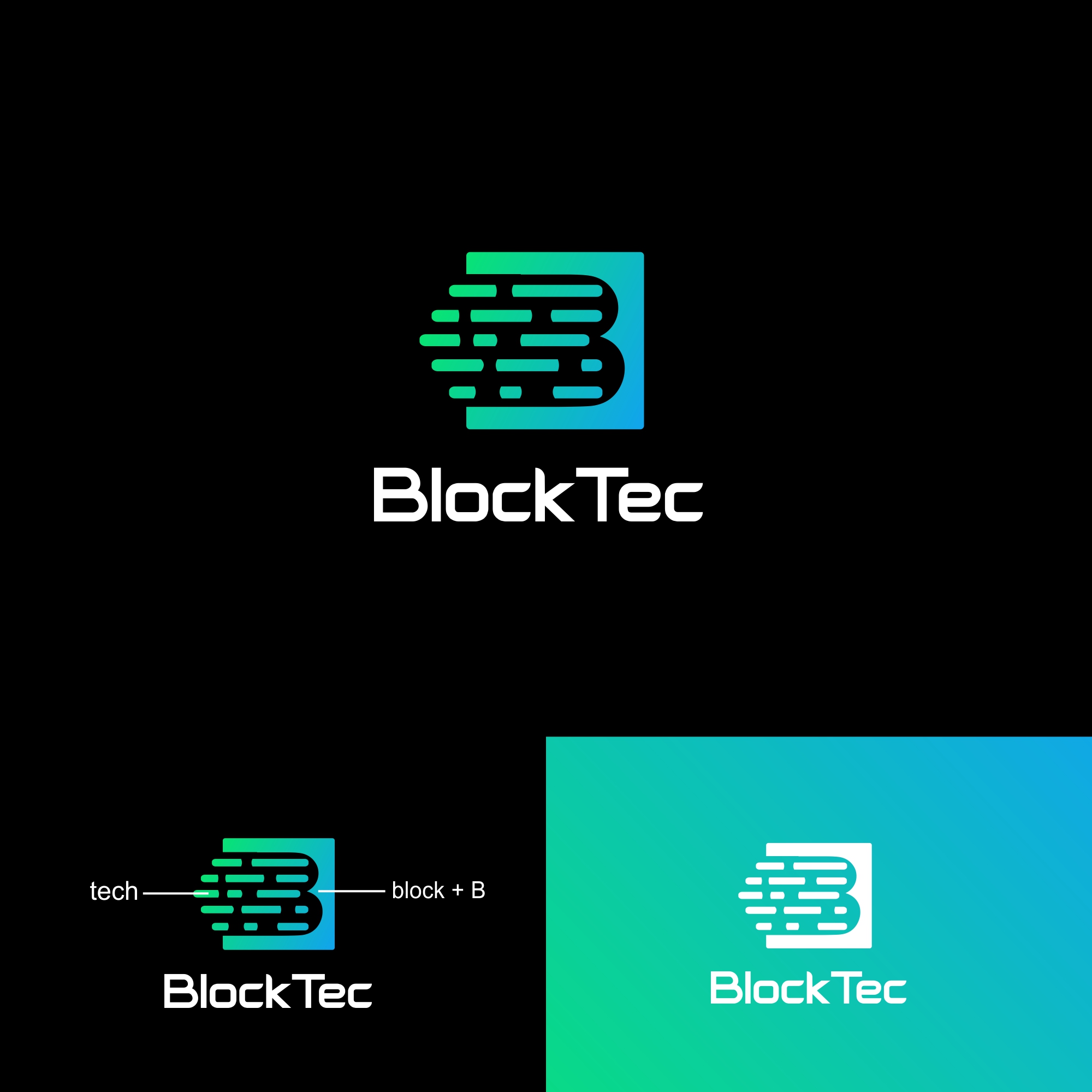 Logo Design by alitjuara for blocktec Stefan Brandner | Design #24390104
