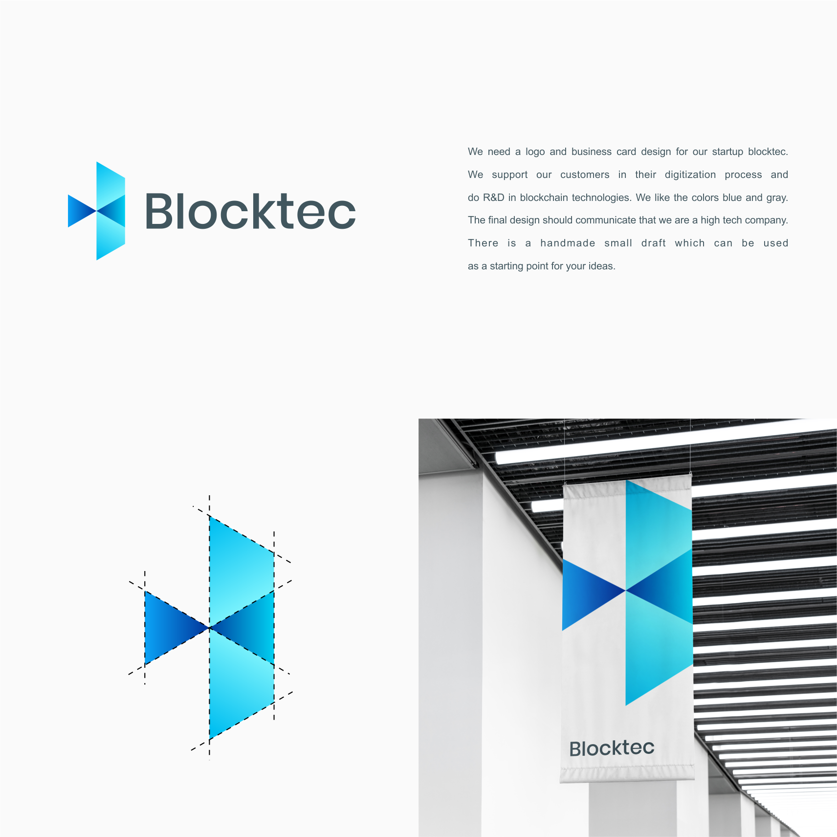 Logo Design by faizrara for blocktec Stefan Brandner | Design #24410374