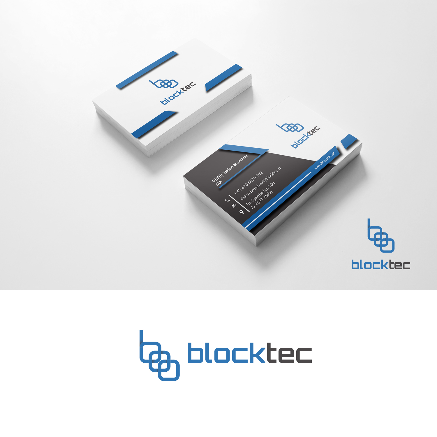 Logo Design by NZ Creatives for blocktec Stefan Brandner | Design #24392324