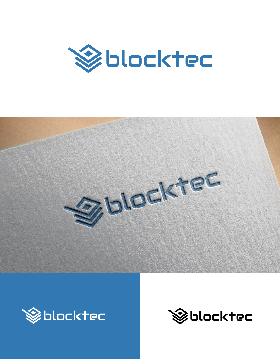 Logo Design by fatiyadesign for blocktec Stefan Brandner | Design #24381143