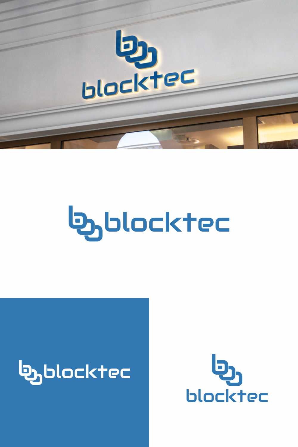 Logo Design by fatiyadesign for blocktec Stefan Brandner | Design #24381709