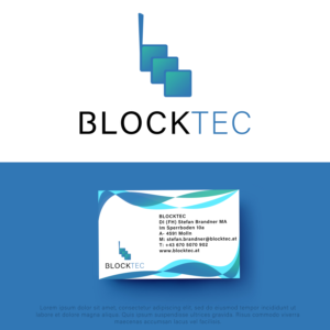 Logo Design by sastra wiguna 2 for blocktec Stefan Brandner | Design #24438668