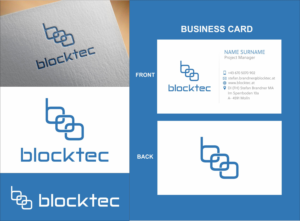 Logo Design by ANS CREATION for blocktec Stefan Brandner | Design #24439076