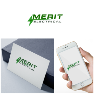 Merit Electrical | Logo Design by DominicDesign