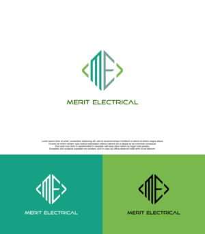 Merit Electrical | Logo Design by siti MWDesign