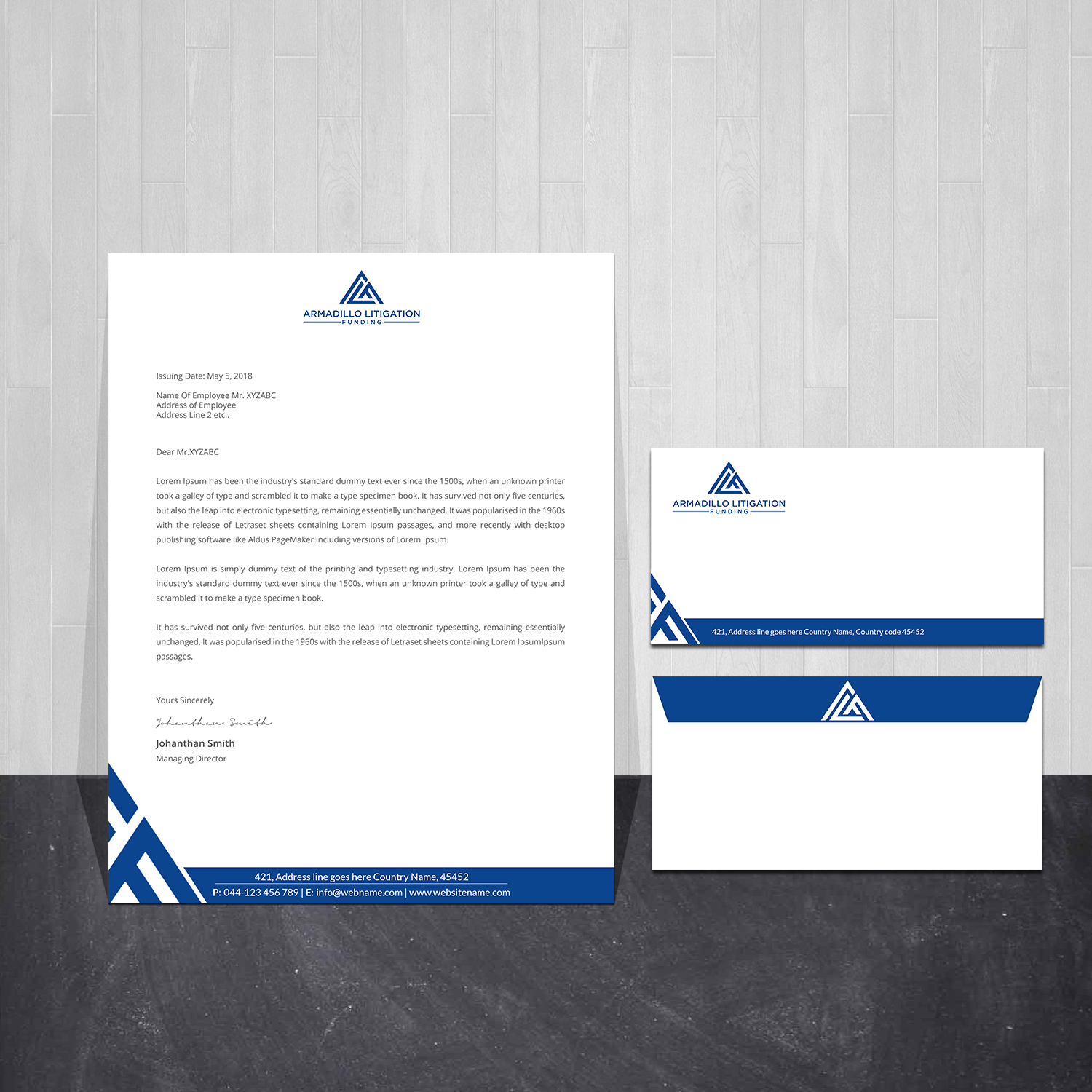 Letterhead Design by Creations Box 2015 for this project | Design #24385161