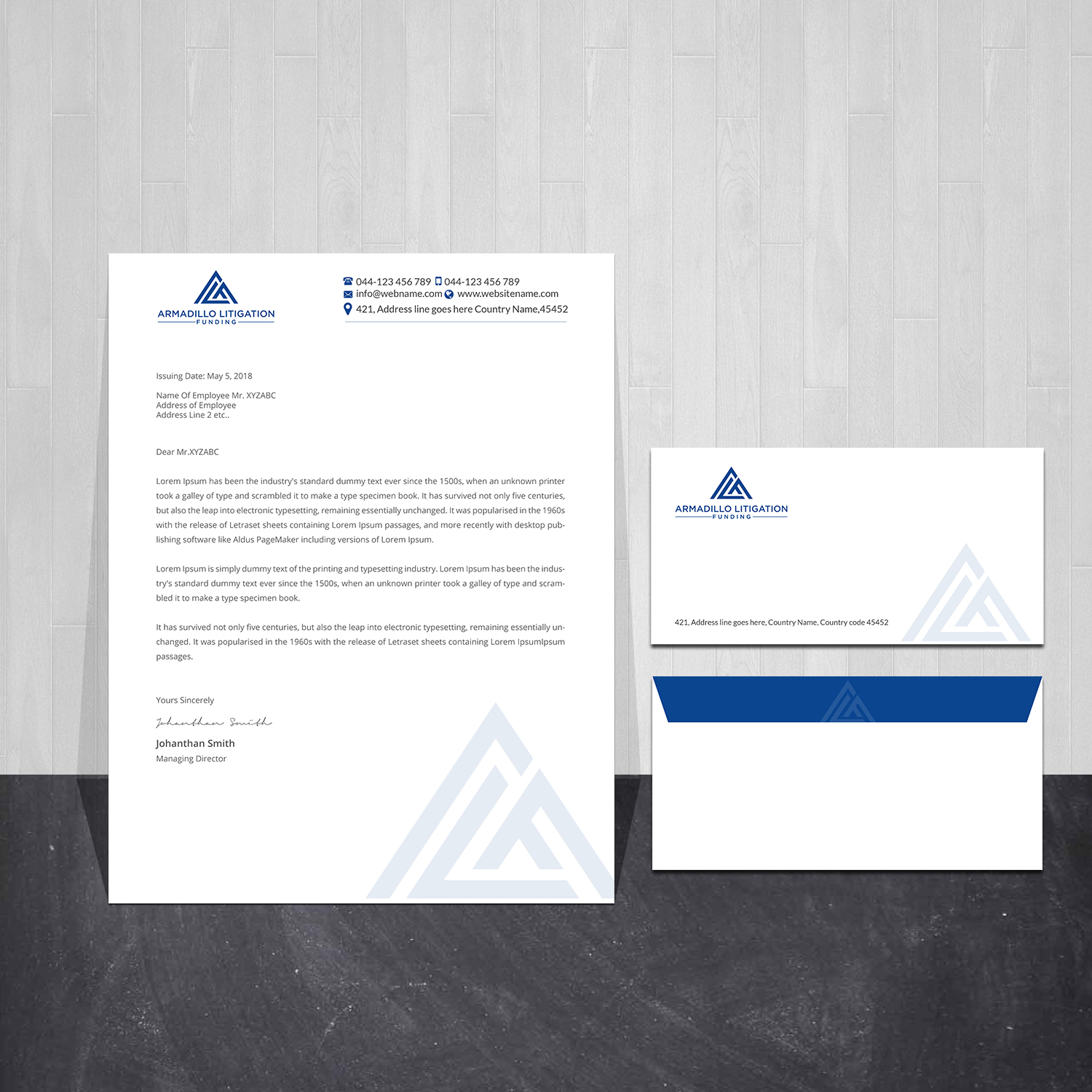 Letterhead Design by Creations Box 2015 for this project | Design #24385188
