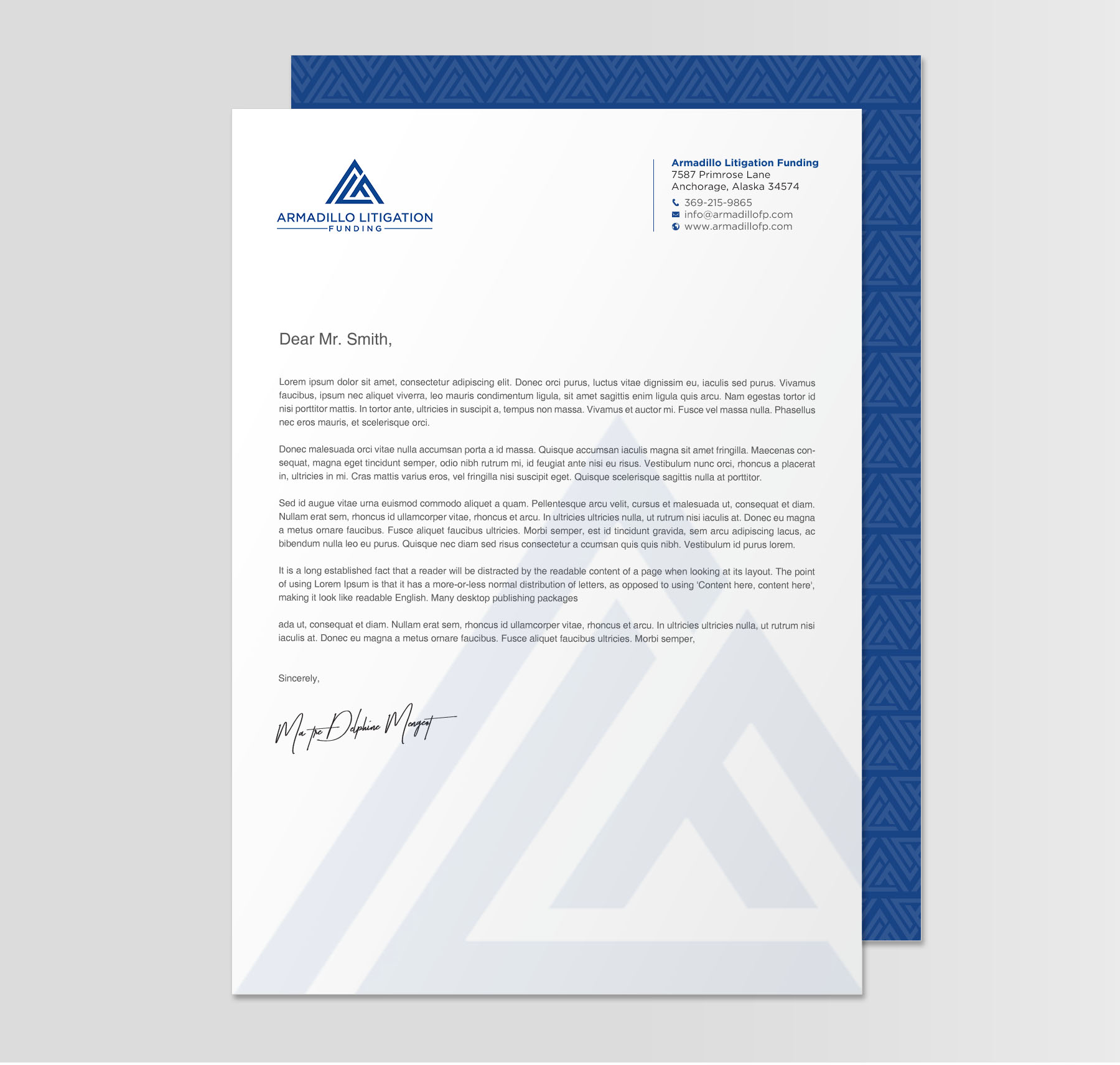 Letterhead Design by chandrayaan.creative for this project | Design #24406155