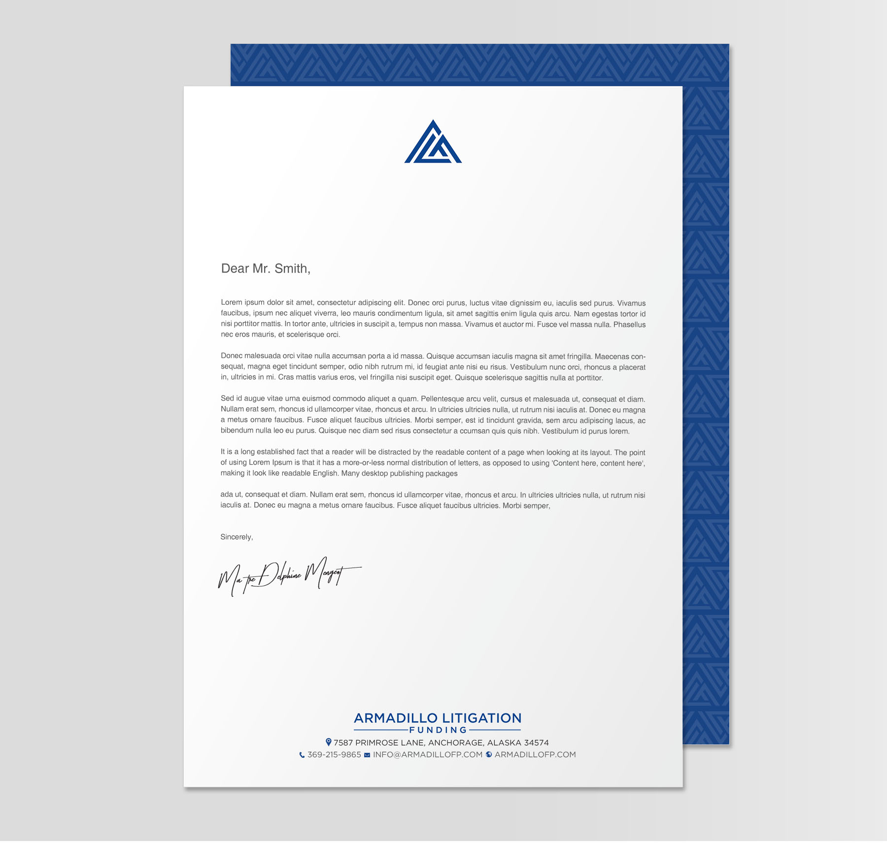 Letterhead Design by chandrayaan.creative for this project | Design #24406219