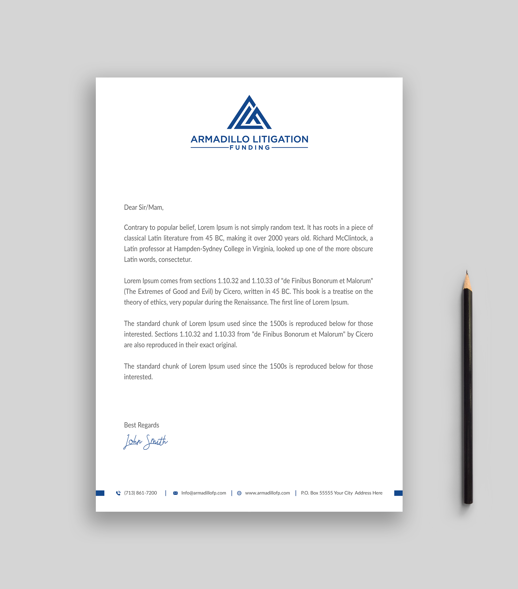 Letterhead Design by Musa. A for this project | Design #24384272