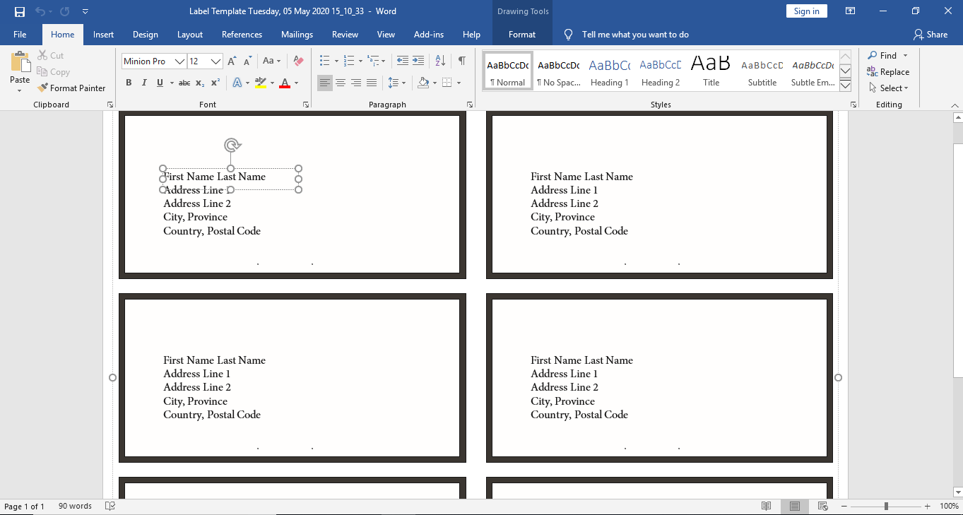 Stationery Design by Musa. A for this project | Design #24380365