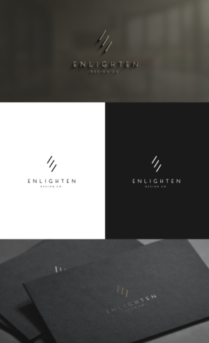 Enlighten Design Co. | Logo Design by GLDesigns
