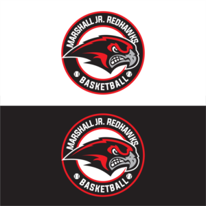 Marshall Jr. Redhawks Basketball | Diseño de Logo por ThiagoB