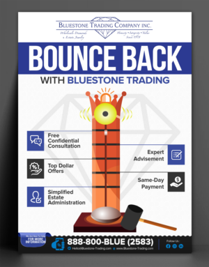Bounce Back with Bluestone Trading | Graphic Design by SAI DESIGNS