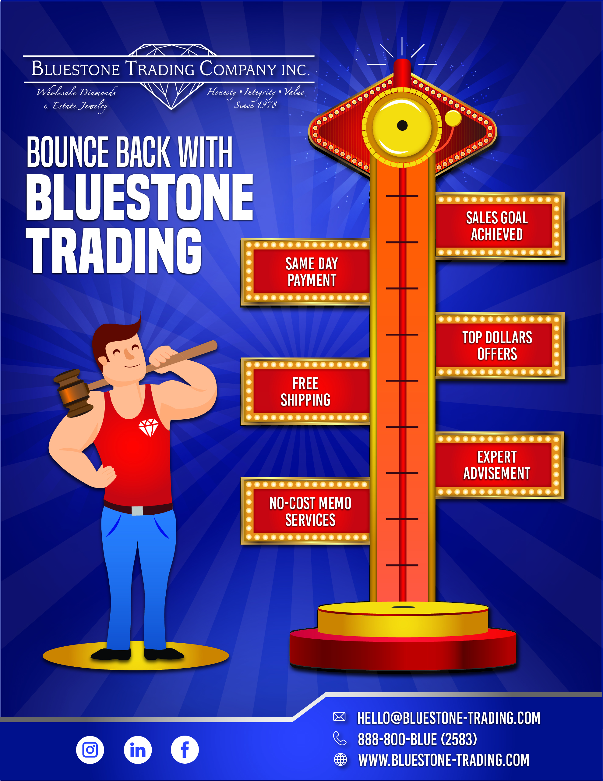 Graphic Design by Rickyy for Bluestone Trading Company | Design #24441538