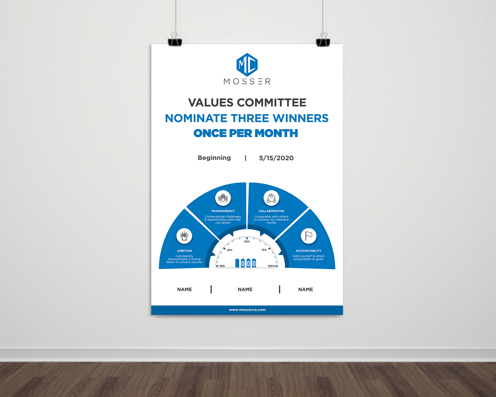 Poster Design by ZeneFashions for Mosser Companies, Inc. | Design #24393731