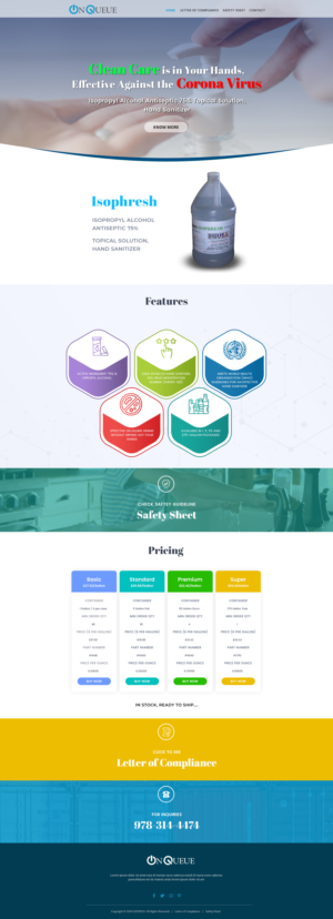 Diseño Web por Expert Designer para on queue computer | Diseño: #24401639