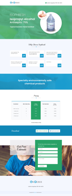 Web Design by Progryss Media for on queue computer | Design: #24386071