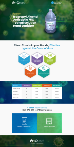 Web Design by Ayesha Khan for on queue computer | Design: #24417993