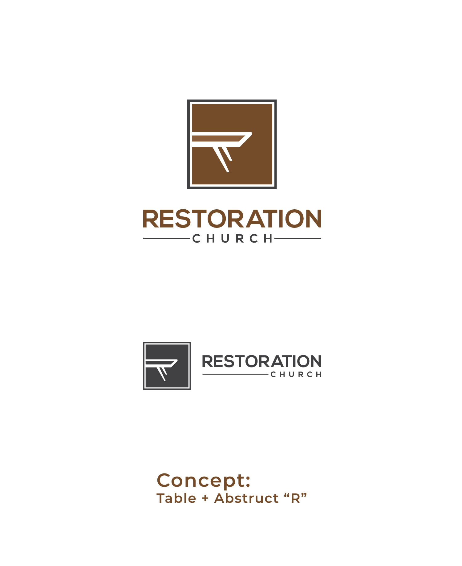 Logo Design by MIAN MUHAMMAD 2 for Restoration Church | Design #24389395