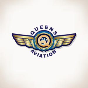 Queens Aviation | Logo Design by Dennis Jackson Design
