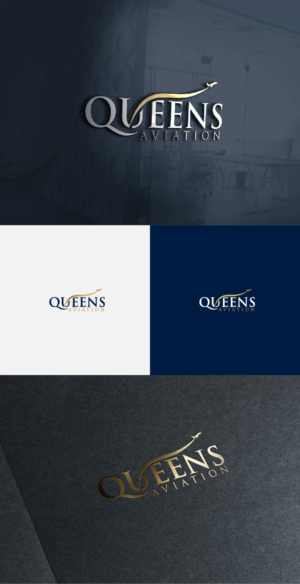 Queens Aviation | Logo Design by Shahzad.Designs