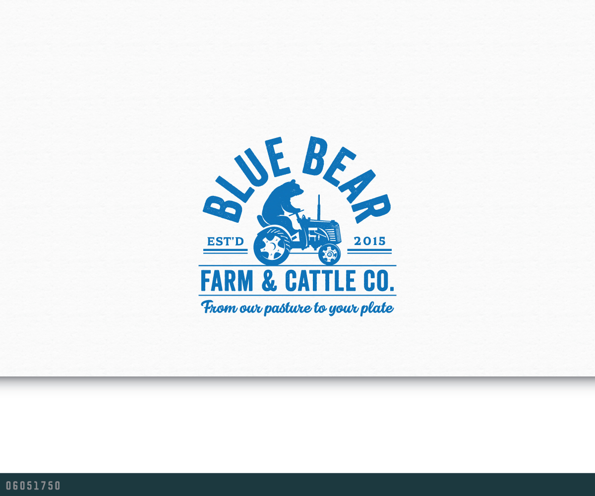 Diseño de Logo por AD-X para Blue Bear Farm & Cattle Co.  | Diseño #24387327