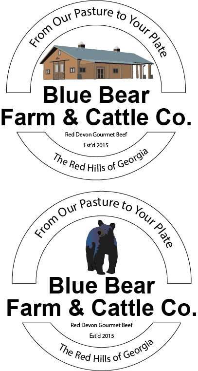 Logo Design by Peter 20 for Blue Bear Farm & Cattle Co.  | Design #24399681