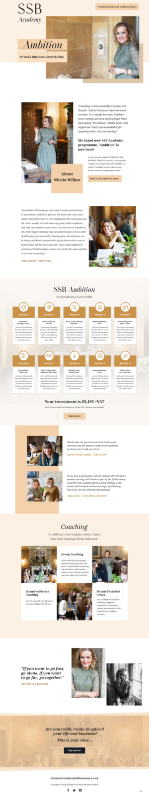 Landing Page Design by pb