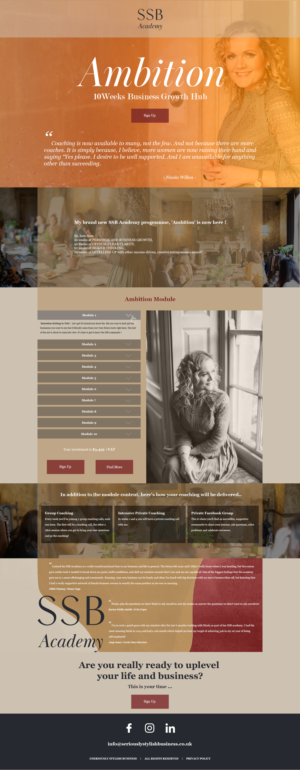 Landing Page Design by ArtistSelva