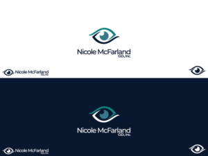 Logo Design by Matea for Nicole McFarland, O.D., Inc. | Design: #24495473