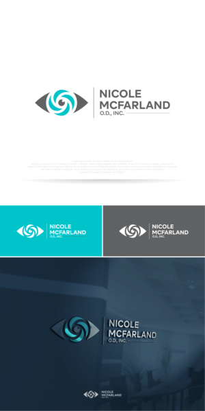 Logo Design by Sedat Sevinc for Nicole McFarland, O.D., Inc. | Design: #24487338