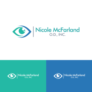 Logo Design by KabhTech Studio for Nicole McFarland, O.D., Inc. | Design: #24395523