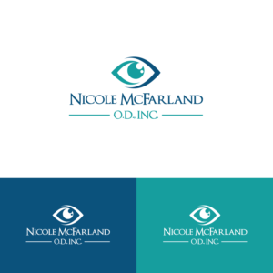 Logo Design by KabhTech Studio for Nicole McFarland, O.D., Inc. | Design: #24435912